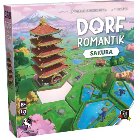 Boîte du jeu de société Dorfromantik Sakura