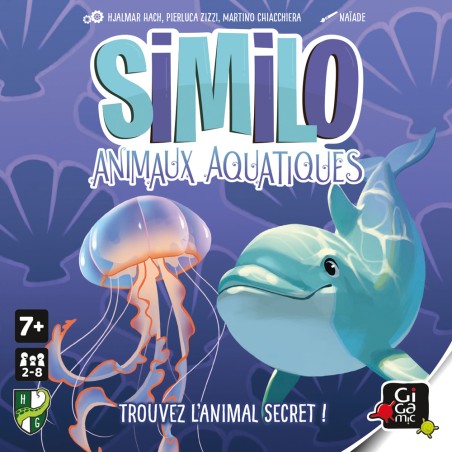 Face avant de la boîte Similo Animaux Aquatiques.