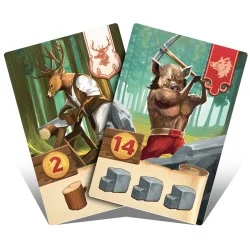 Zoom sur les cartes artisans de Kingdom Crossing.