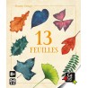 Face avant de la boîte 13 Feuilles, jeu de pli tactique.