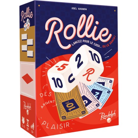 Boîte de Rollie, jeu de dés et de prise de risque accessible à tous