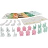 Zoom sur les pions Cerisier et Bambou de l’extension Evergreen.