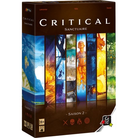Boîte de Critical Sanctuaire S2, une nouvelle saison riche en aventures.