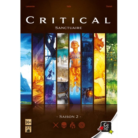 Face avant de la boîte Critical Sanctuaire Saison 2.