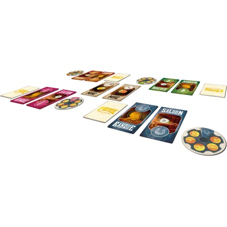 Contenu complet et mis en place pour 4 joueurs de Pépite