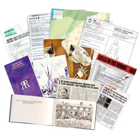 Zoom sur les documents d’enquête : lettres, coupures, croquis