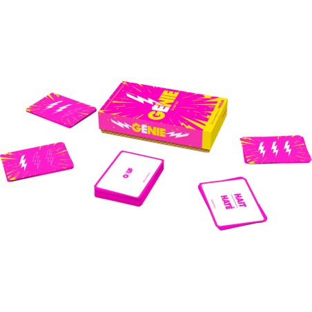 Vue complète des cartes du jeu Éclair de Génie avec près de 300 énigmes visuelles. Vue complète des cartes du jeu Éclair de Génie avec près de 300 énigmes visuelles.