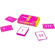 Vue complète des cartes du jeu Éclair de Génie avec près de 300 énigmes visuelles.