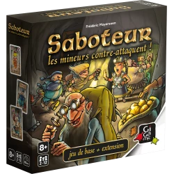 Boîte du jeu de bluff Saboteur 2 : les mineurs contre-attaquent