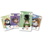 Cartes de Paon, un jeu de société Oka Luda