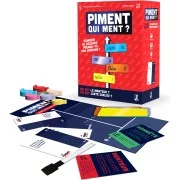 Matériel de Piment Qui Ment en vrac. Joue avec la boîte et le plateau aimanté !