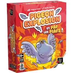 boîte du jeu de cartes Pigeon Explosion