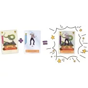 Mélange la carte et le sleeve pour avoir des combos unique sur tes parties de Misfit Heroes !