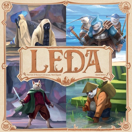 Couverture du jeu de société LEDA