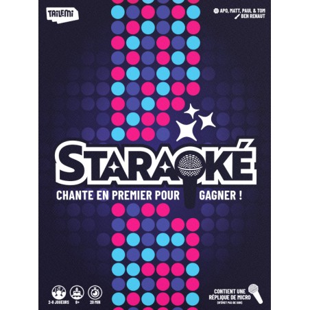 Couverture de Staraoké, un jeu de musique délirant !