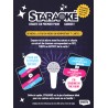 Dos de boîte et explications de Staraoké, un jeu aux règles simples sur la musique !
