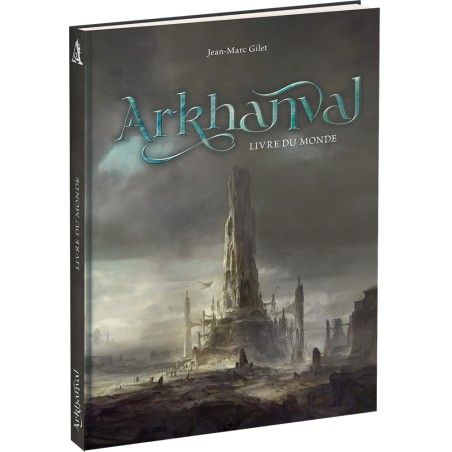 Livre du monde pour le jeu de rôle Arkhanval