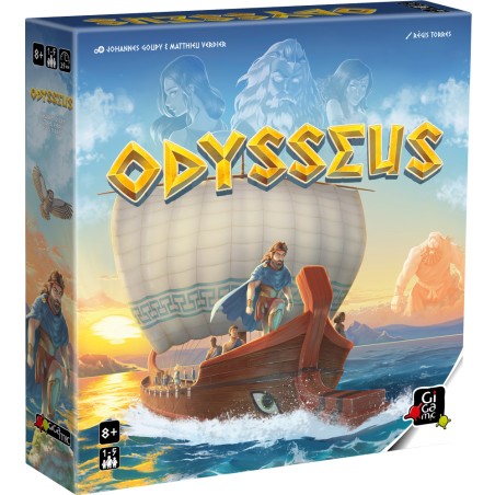 Boîte d'Odysseus, le jeu de stratégie inspiré de la mythologie Grecque
