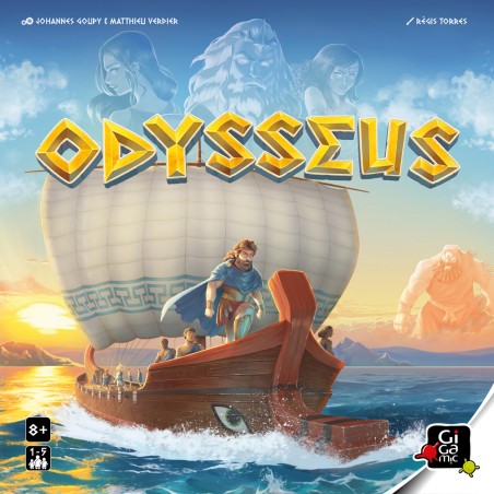 Couverture d'Odysseus, le jeu de stratégie d'Ulysse et des dieux Olympiens