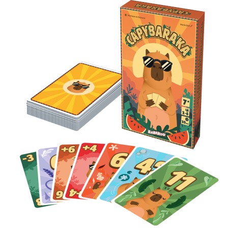 Contenu du jeu de société Capybaraka