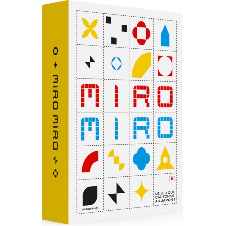 Miro Miro, boîte du jeu de carte japonais