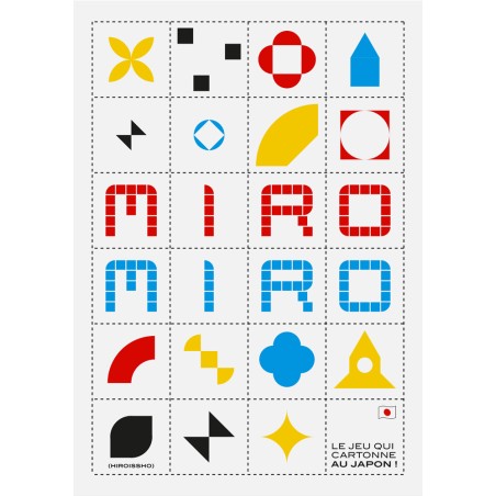 Couverture de Miro Miro, le jeu de société japonais