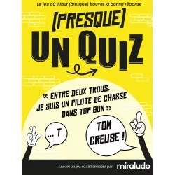 Boîte du jeu de société Presque Un Quiz