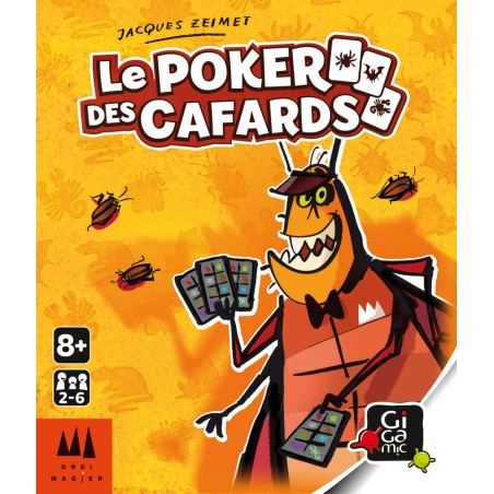 Couverture du jeu de cartes Le Poker des Cafards