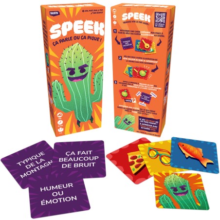 Matériel du jeu de lettres Speek