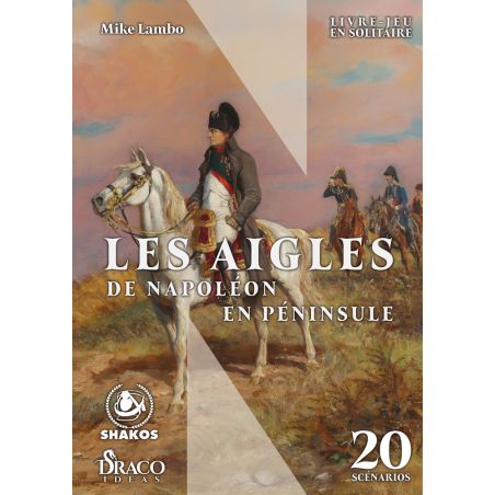 Les Aigles de Napoléon en Péninsule | Couverture du wargame solo