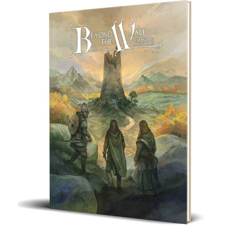 Beyond The Wall - Toujours Plus Loin | Vue 3D du livre de jeu de rôle
