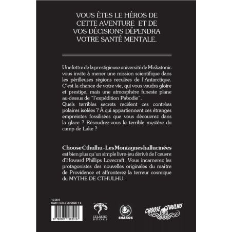 Choose Cthulhu 2 - Les Montagnes hallucinées