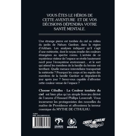 Choose Cthulhu 8 - La Couleur tombée du ciel
