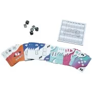 Matériel de Roll 'N Bump Duel, le jeu de dés 2 joueurs