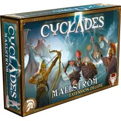 Cyclades : Maelström DELUXE, boîte de l'extension Cyclade