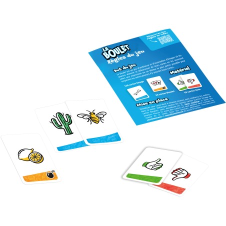 Cartes du jeu d'ambiance Le Boulet