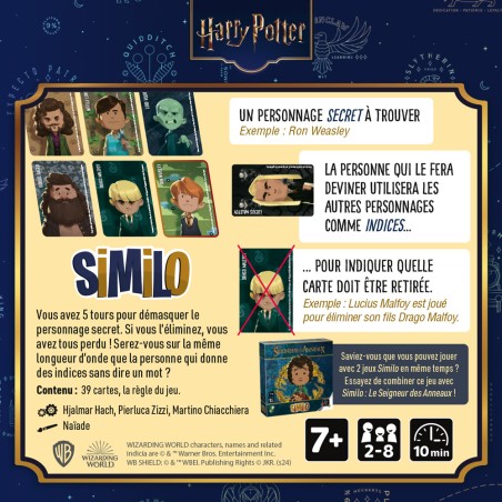 Devinerez-vous le personnage secret de Similo : Harry Potter ?