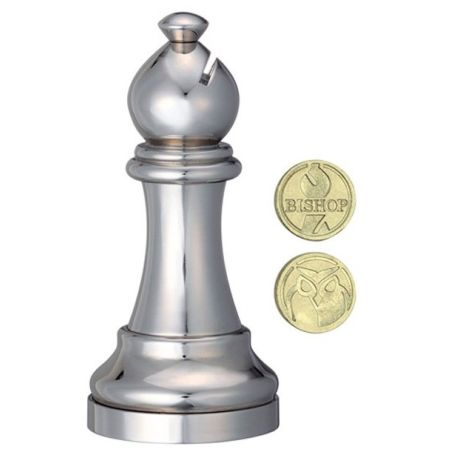 Huzzle : Chess Bishop Silver (Fou)