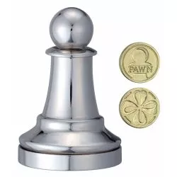 Huzzle : Chess Pawn Silver (Pion)