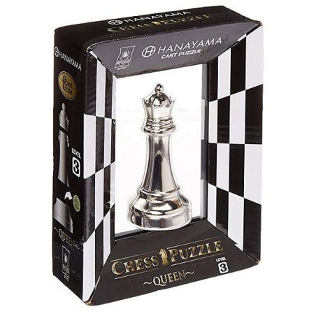 Huzzle : Chess Queen Silver (Dame)