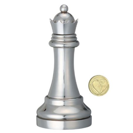 Huzzle : Chess Queen Silver (Dame)