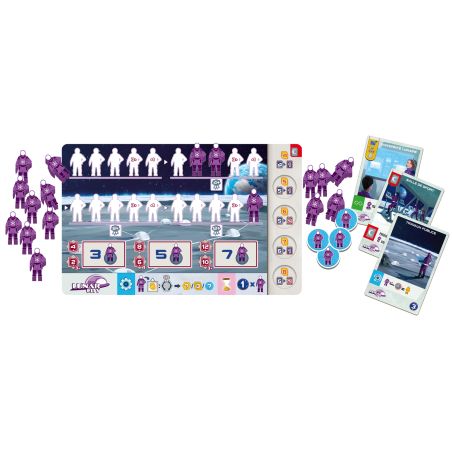 SHACKLETON BASE EXTENSION Below, Matériel