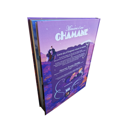 Rendu 3D du livre Mémoires d'une chamane