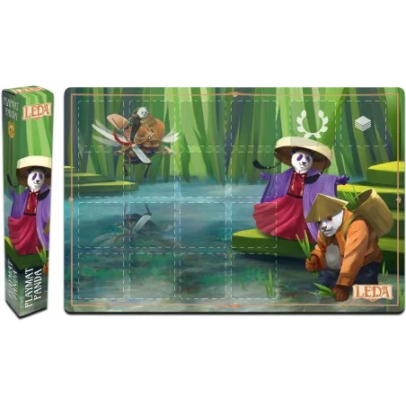 Tapis de jeu Leda à l'effigie du clan PANDA
