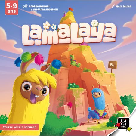 LAMALAYA - couverture du jeu de société