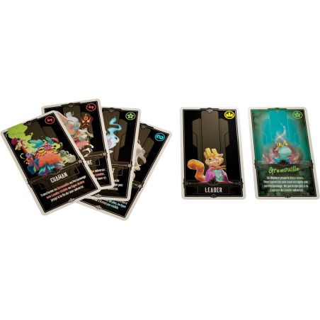 Leaders - l'Empereur Vermillon, cartes du jeu de stratégie