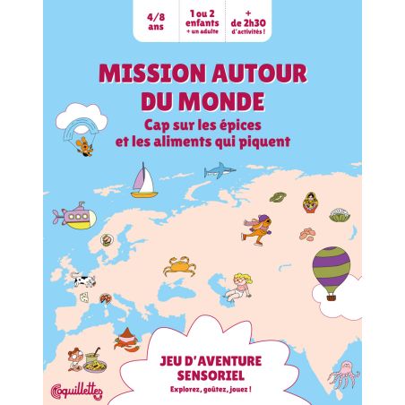 Mission autour du monde - épices et piquant