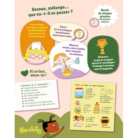 Secousses en cuisine - les secrets des aliments gras