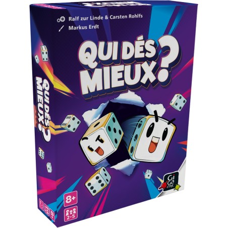 Qui Dés Mieux ? le jeu où hasard et stratégie règnent en maitre