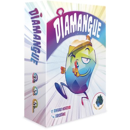 DIAMANGUE, boite du jeu de société Pandor Games